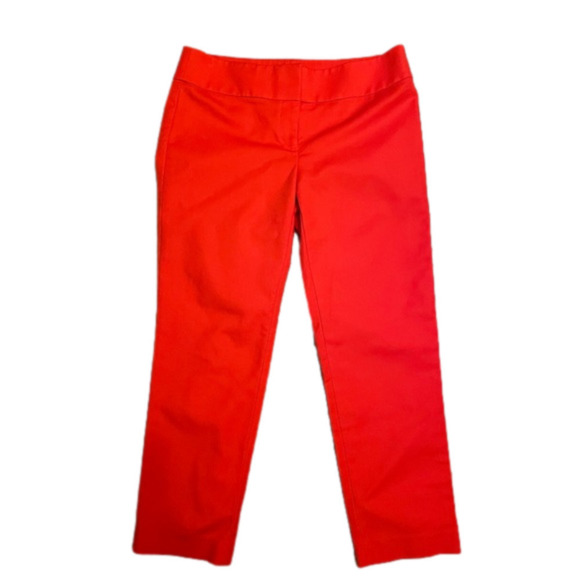 Loft Marissa Fit Pants Coral Colour Sz 6 - Picture 1 of 4